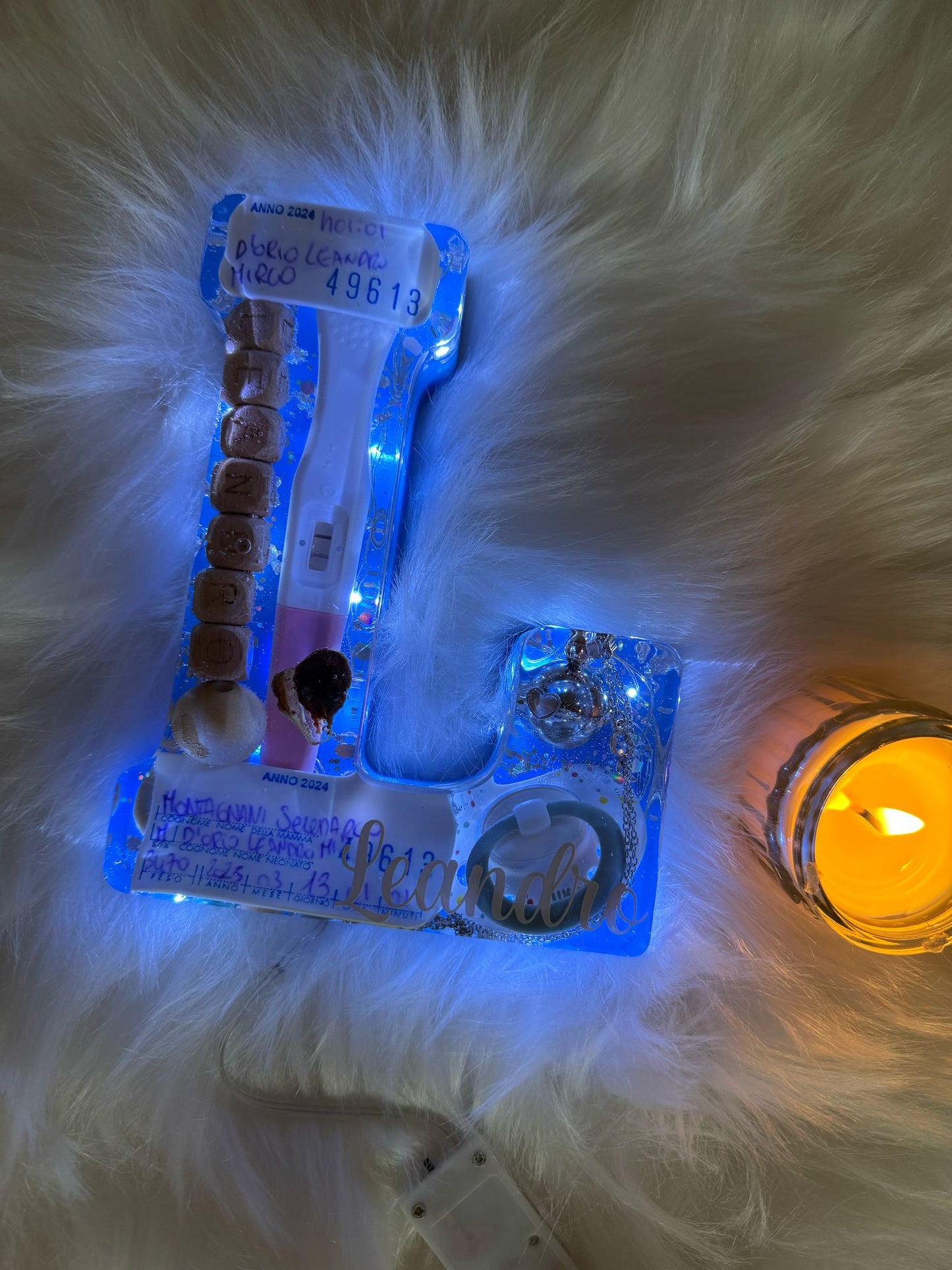 Baby lettera Lampada (Led interni)
